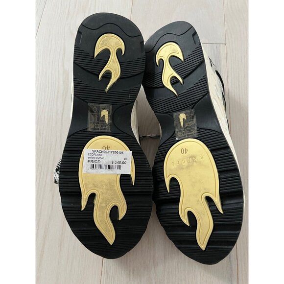 Sandro Paris Python Flame Trainers Sneakers ( 8 ) - Picture 5 of 5